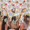 Hawaiian Party Decorations – Tropical Flower and Parrot Garland, Hanging Banner for Luau, Beach, Pool, Tiki, and Jungle Summer Party